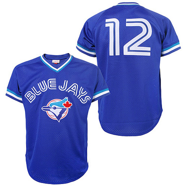 Men's Majestic Roberto Alomar Royal Toronto Blue Jays Big & Tall