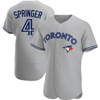 MLB, Shirts, George Springer Toronto Blue Jays Royal Alternate Replica Jersey  Size Large